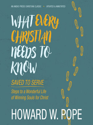 cover image of What Every Christian Needs to Know